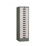 KD Structure Metal Storage Cabinet With 15 Drawers Storage Metal Office Furniture for sale