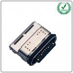 DX07WH24JA3R1200-01 Right angle female USB TYPE C, Receptacle IPX8 ON BOARD Double row 24pin SMT for sale