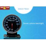 DC 5v 60mm Autometer Oil Temp Gauge, DO6355 LCD Competition Dash With Warning