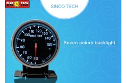 China DC 5v 60mm Autometer Oil Temp Gauge, DO6355 LCD Competition Dash With Warning supplier