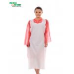 Medical Protective PE Disposable Apron Without Sleeves For Food Processing for sale