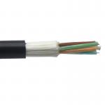 ADSS Uni Tube All Dielectric Fiber Optic Aerial Cable Round 4 12 24 Core for sale