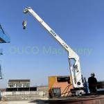 Hydraulic Offshore Standard 15m/Min Marine Davit Crane for sale