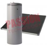 No Leakage Split Solar Water Heater Low Iron Tempered Woven Glass Material 400L for sale
