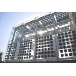 Bifacial Transparent Crystalline Solar PV Module 200watt 210w Customized Solar Panels