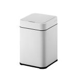 Square Electric Smart Garbage Bin Home Trash Can With Lid And Automatic Sensing