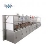 Manual Semiconductor Cleaning Machine 251KW Electrolytic Cleaning Line Customized For Valve Body for sale