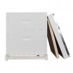 20mm Thickness Fir Painted White Langstroth Bee Hive for sale