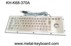 China Mounted 67 Keys Industrial Computer Keyboard , Dust Proof Keyboard In Metal supplier