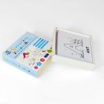 Reusable Silicone Letter Cards! Color with Markers → Wipe Clean → Repeat  for sale