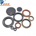 FKM NBR Rubber Oil Seal Metal Skeleton Hydraulic Oil Seals Wear Resistant for sale