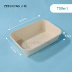 Biodegradable Disposable Salad Bamboo Bowls Bamboo Serving Bowls With Lids for sale