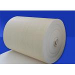 Heat Resistant Polyester Felt Sheets Natural White for sale