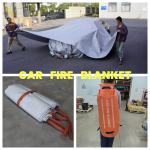 Thermal Resistance Suntex Car Fire Blanket In Gray for sale