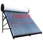 300L White Tank Pressure Solar Water Heater 304 Stainless Steel Solar Thermal System for sale