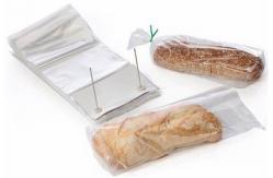 China Transparent LDPE OPP Poly Plastic Bag Food Packing Bread Wicket supplier