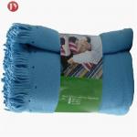 Polyester Airplane Soft Travel Blanket Polar Fleece Blanket With Handle Blanket for sale