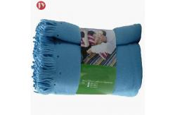 China Polyester Airplane Soft Travel Blanket Polar Fleece Blanket With Handle Blanket supplier