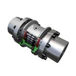 Snake Spring Grid Coupling Flexible Double Flange JSS Type Customized for sale