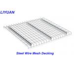 Industrial Warehouse Steel Wire Pallet Rack With Wire Mesh Decking Robot Welding
