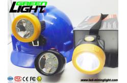 China 1200 Cycles 6000 Lux 2.8Ah 110LUM Mining Hard Hat Lights supplier