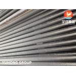 Customized Finned Tube Stainless Steel Base Tube With Aluminum Fin Material for sale