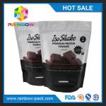 Premium Protein Powder Personized Foil Pouch Packaging gravure printing for sale