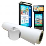 Waterproof Front Print Backlit Film 210 Microns PET Film For Advertisement Poster for sale