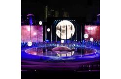 China Outdoor Transparent Folding Screen Aluminum Alloy Led Display Screen supplier