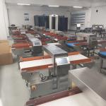 Detect Ferrous Stainless Customized Metal Detector Machine For Food Industry