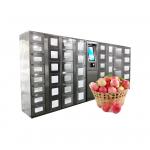 Smart Electronic Api Pick Up Vending Locker Vegetable Self Checkout Multi Languages UI for sale