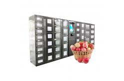 China Smart Electronic Api Pick Up Vending Locker Vegetable Self Checkout Multi Languages UI supplier