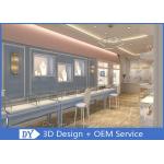 Custom Jewelry Wall Display Cases With Wood + Glass + Lights + Lock for sale