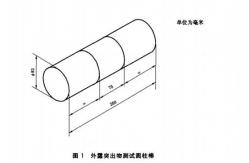 China 250mm Electric Bicycle Protrusion Test Stick Aluminum Alloy Diameter Of 83mm supplier