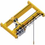 20ton Low clearance European single beam Overhead Travelling Crane for sale