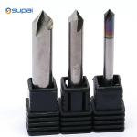 Coating Carbide Chamfer End Mill Cutters 60 Degree Angle