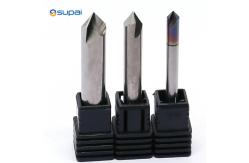 China Coating Carbide Chamfer End Mill Cutters 60 Degree Angle supplier