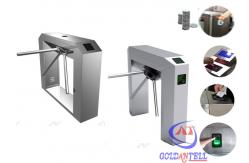 China CE Certificated ESD RFID Intelligent half height turnstile Access Control supplier