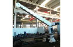 China Offshore 8T Electrical 15M Deck Fixed Boom Crane supplier