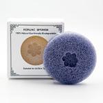 Pure Natural Dry Facial Konjac Sponge Biodegradable Customizable for sale