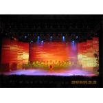 Static scanning P37.5mm  Full Color  Curtain LED Display 900 dots per sqm for sale