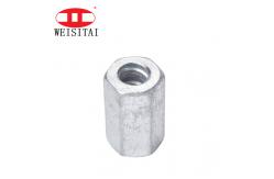 China 180kn Scaffold Formwork Tie Rod End Nut Galvanizing supplier