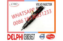 China 20544186 High quality fuel common rail injector E3 03803637 03801144 supplier