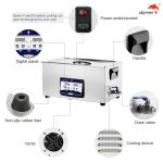 FCC 500W Heating Benchtop Ultrasonic Cleaner For Printing Screen Stencil for sale