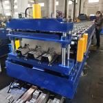 Soffit Panel Metal Deck Forming Machine Deck Roll Former Yt-R7 Drip Edge for sale