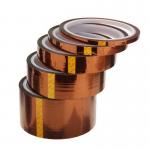 Polyimide Material ESD Warning Tape , Anti Static Kapton Tape Width 3-500mm for sale