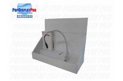 China 350gsm Desktop Counter Display CCNB Rechargeable Card Led Booklight supplier