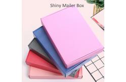 China CMYK Corrugated Paper Packaging Box For Apparel / Lingerie / Wig supplier