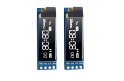 China DC3.3V 5V 0.91 Inch I2C SSD1306 OLED Display Module supplier