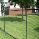 Flate Bar 2.5mm-5.0mm PVC Coated Chain Link Fencing Versatile for sale